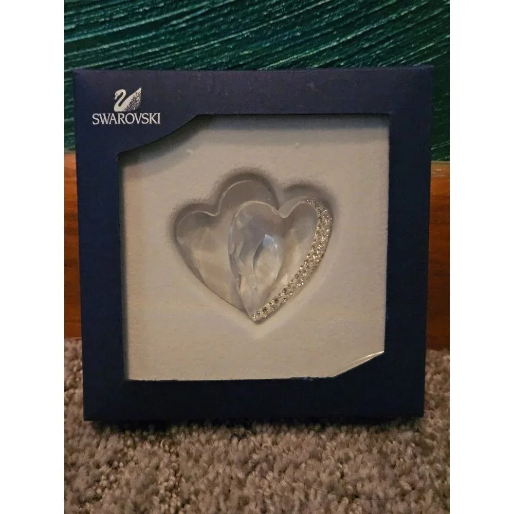 Swarovski Crystal Loving Hearts  with Original Box - Picture 2 of 4